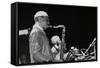 George Adams (Tenor Saxophone) Playing at the Newport Jazz Festival, Middlesbrough, 1978-Denis Williams-Framed Stretched Canvas