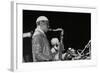 George Adams (Tenor Saxophone) Playing at the Newport Jazz Festival, Middlesbrough, 1978-Denis Williams-Framed Photographic Print