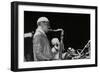 George Adams (Tenor Saxophone) Playing at the Newport Jazz Festival, Middlesbrough, 1978-Denis Williams-Framed Photographic Print