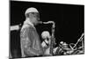 George Adams (Tenor Saxophone) Playing at the Newport Jazz Festival, Middlesbrough, 1978-Denis Williams-Mounted Photographic Print