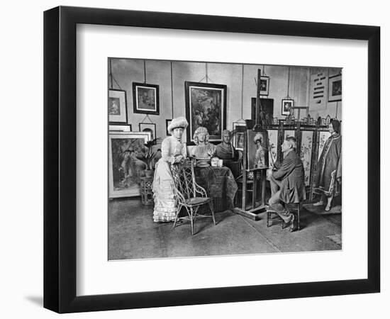 George Adolphus Storey-null-Framed Art Print