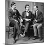 George Alfred Townsend, Mark Twain and David Gray, 1871-Science Source-Mounted Giclee Print