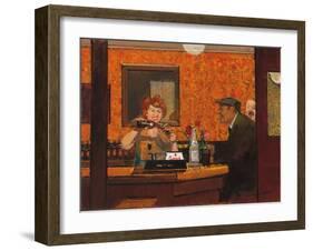 George and the Dragon, C.1977-Jan de Beer-Framed Giclee Print