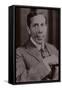 George Arliss, English Actor, Playwright and Filmmaker-null-Framed Stretched Canvas