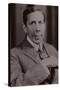 George Arliss, English Actor, Playwright and Filmmaker-null-Stretched Canvas