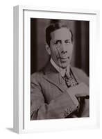 George Arliss, English Actor, Playwright and Filmmaker-null-Framed Photographic Print