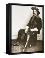 George Armstrong Custer-Mathew Brady-Framed Stretched Canvas