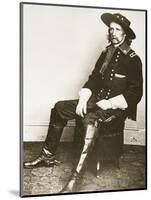 George Armstrong Custer-Mathew Brady-Mounted Giclee Print