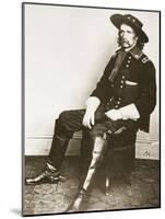 George Armstrong Custer-Mathew Brady-Mounted Giclee Print