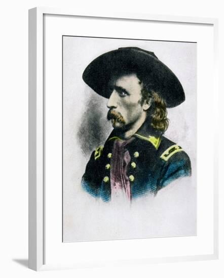 George Armstrong Custer-null-Framed Giclee Print