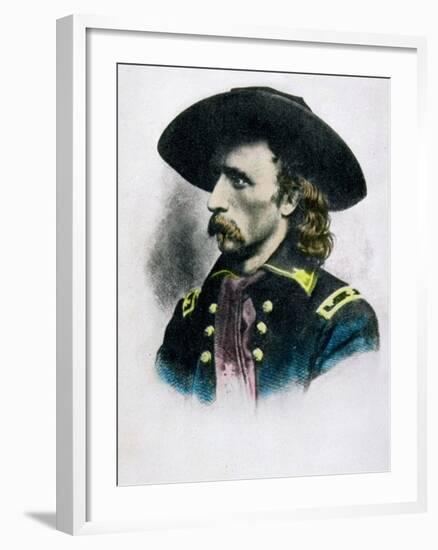 George Armstrong Custer-null-Framed Giclee Print