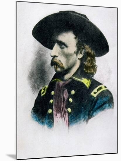 George Armstrong Custer-null-Mounted Giclee Print