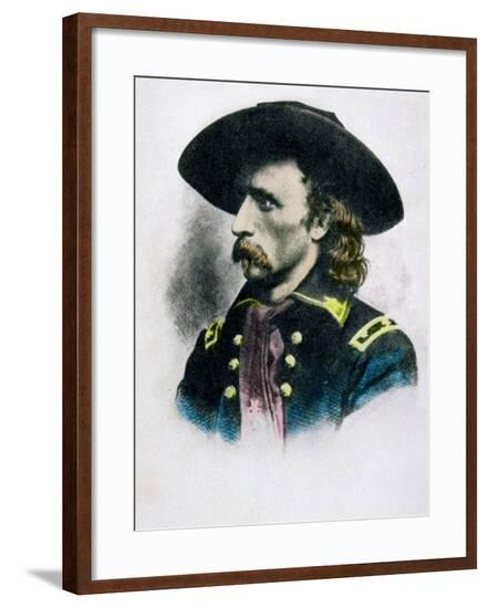 George Armstrong Custer--Framed Giclee Print
