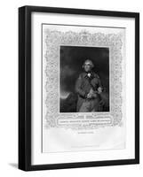 George Augustus Eliott (1717-179), 1st Baron Heathfield, 19th Century-H Robinson-Framed Giclee Print