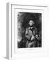 George Augustus Eliott, Lord Heathfield-Paul Adolphe Rajon-Framed Giclee Print
