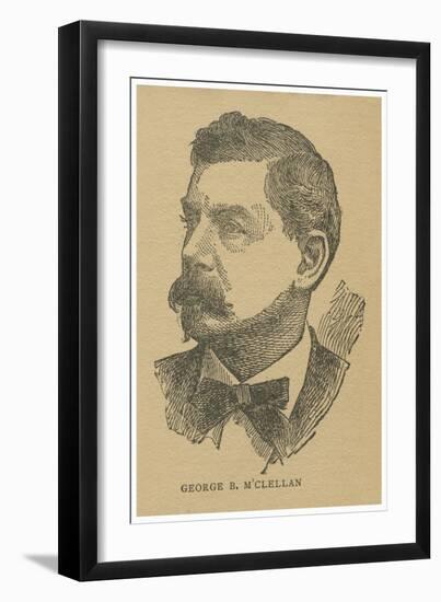 George B. M'Clellan-null-Framed Art Print