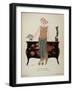 George Barbier Illustration-null-Framed Art Print