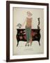 George Barbier Illustration-null-Framed Art Print