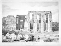 Ruins of the Memnonium at the Cemetery of Thebes, C1800-1870-George Barnard-Framed Giclee Print