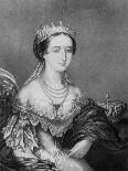 Eugenie De Montijo, Empress Consort of France C1853-1857-George Baxter-Giclee Print