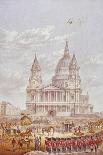 Funeral of the Duke of Wellington, St Paul's Cathedral, City of London, 18 November, 1852-George Baxter-Giclee Print