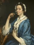 Miss Fort of Alderbury House, Wiltshire, 1747-George Beare-Stretched Canvas