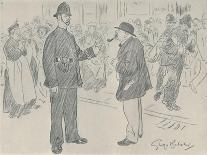 'Police and the People', 1920-George Belcher-Giclee Print