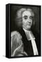 George Berkeley (1685-1753), known as Bishop Berkeley. Anglo-Irish Philosopher.-null-Framed Stretched Canvas