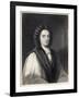 George Berkeley Irish Bishop and Philosopher Opposed Materialism-William Holl the Younger-Framed Art Print