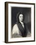 George Berkeley Irish Bishop and Philosopher Opposed Materialism-William Holl the Younger-Framed Art Print