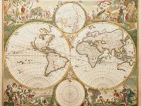 De Wit's Atlas of 1689-George Bernard-Stretched Canvas