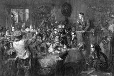 The Auction, Last Day of the Sale, the International Exhibition, 1862-George Bernard O'neill-Giclee Print