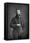 George Bernard Shaw (1856-195) Irish Dramatist, Critic and Fabian, 1893-W&d Downey-Framed Stretched Canvas