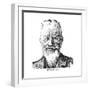 George Bernard Shaw, Irish Playwright, 1926-Brill-Framed Giclee Print