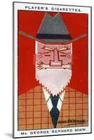 George Bernard Shaw, Irish Playwright, 1926-Alick PF Ritchie-Mounted Giclee Print