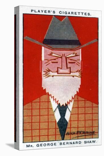 George Bernard Shaw, Irish Playwright, 1926-Alick PF Ritchie-Stretched Canvas