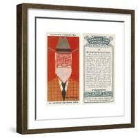 George Bernard Shaw - Irish Playwright-Alick P^f^ Ritchie-Framed Giclee Print