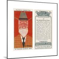 George Bernard Shaw - Irish Playwright-Alick P^f^ Ritchie-Mounted Giclee Print