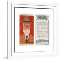 George Bernard Shaw - Irish Playwright-Alick P^f^ Ritchie-Framed Giclee Print