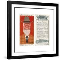 George Bernard Shaw - Irish Playwright-Alick P^f^ Ritchie-Framed Giclee Print