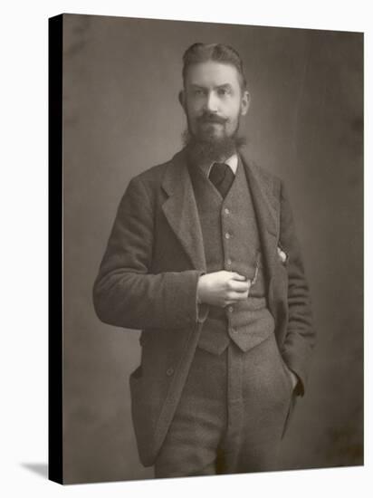 George Bernard Shaw Irish Writer Three Quarter Length Portrait-Downey-Stretched Canvas