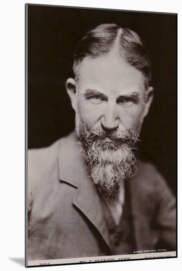 George Bernard Shaw-null-Mounted Photographic Print