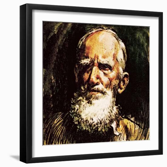 George Bernard Shaw-English School-Framed Giclee Print