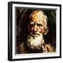 George Bernard Shaw-English School-Framed Giclee Print