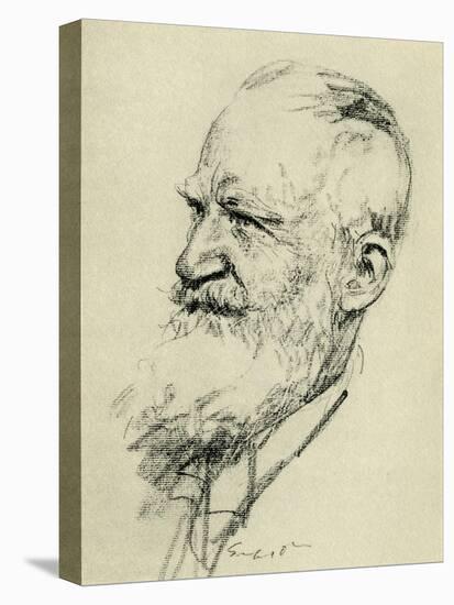 George Bernard Shaw-Joseph Simpson-Stretched Canvas