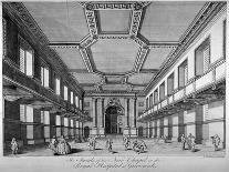 Interior View of the New Chapel, Royal Naval Hospital, Greenwich, London, C1790-George Bickham-Giclee Print