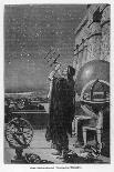 Alexandria Observatory: an Astronomer Using a Pre- Telescopic Sighting Instrument-George Billerger-Laminated Premium Giclee Print