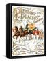 George Bishop (Composer), Pleading And Practice Grand March, 2 Step. New York, 1896-Thompson & Company-Framed Stretched Canvas