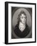 George Bryan (Beau) Brummell English Dandy and Friend of the Prince of Wales-null-Framed Art Print