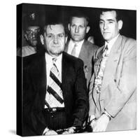 George 'Bugs' Moran and Virgil Summers, Booked at Dayton, Ohio, for $10,000 Holdup of Local Tavern-null-Stretched Canvas